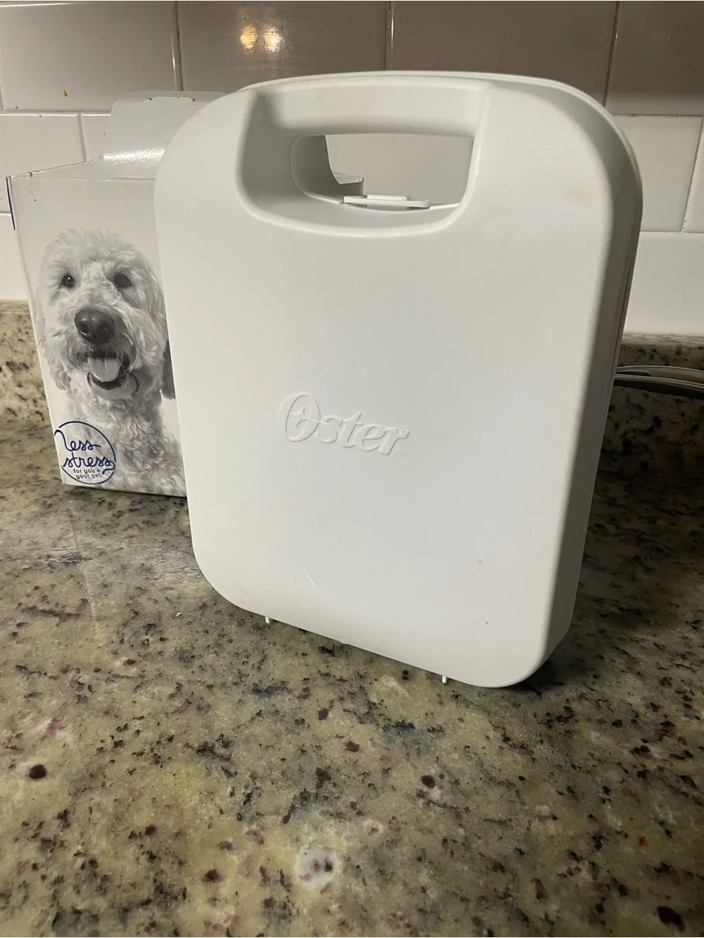 New Oster Calm Clips Grooming Kit Dog clippers hair care wash style case